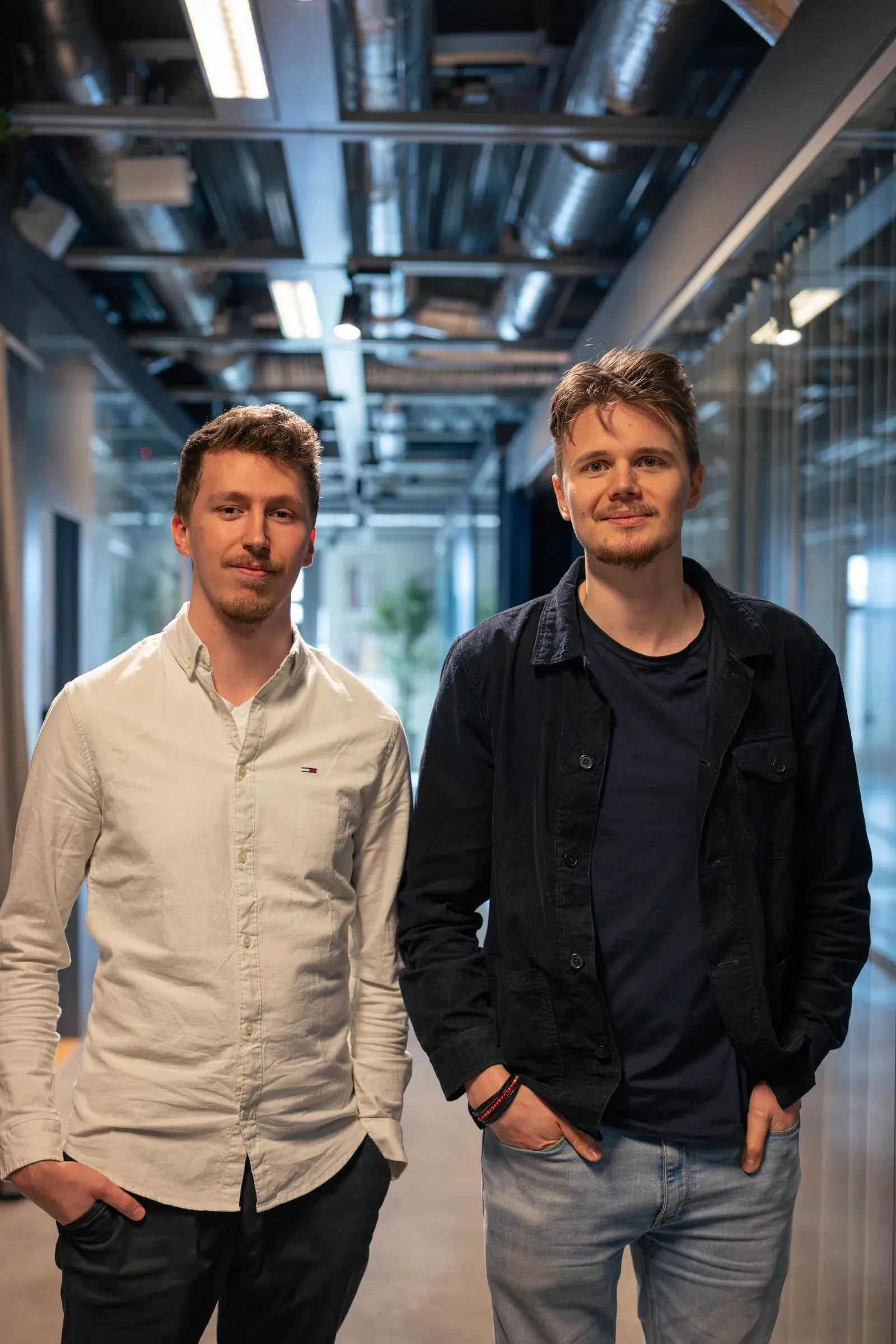 David and Philip Alm, the co-founders, in April 2022