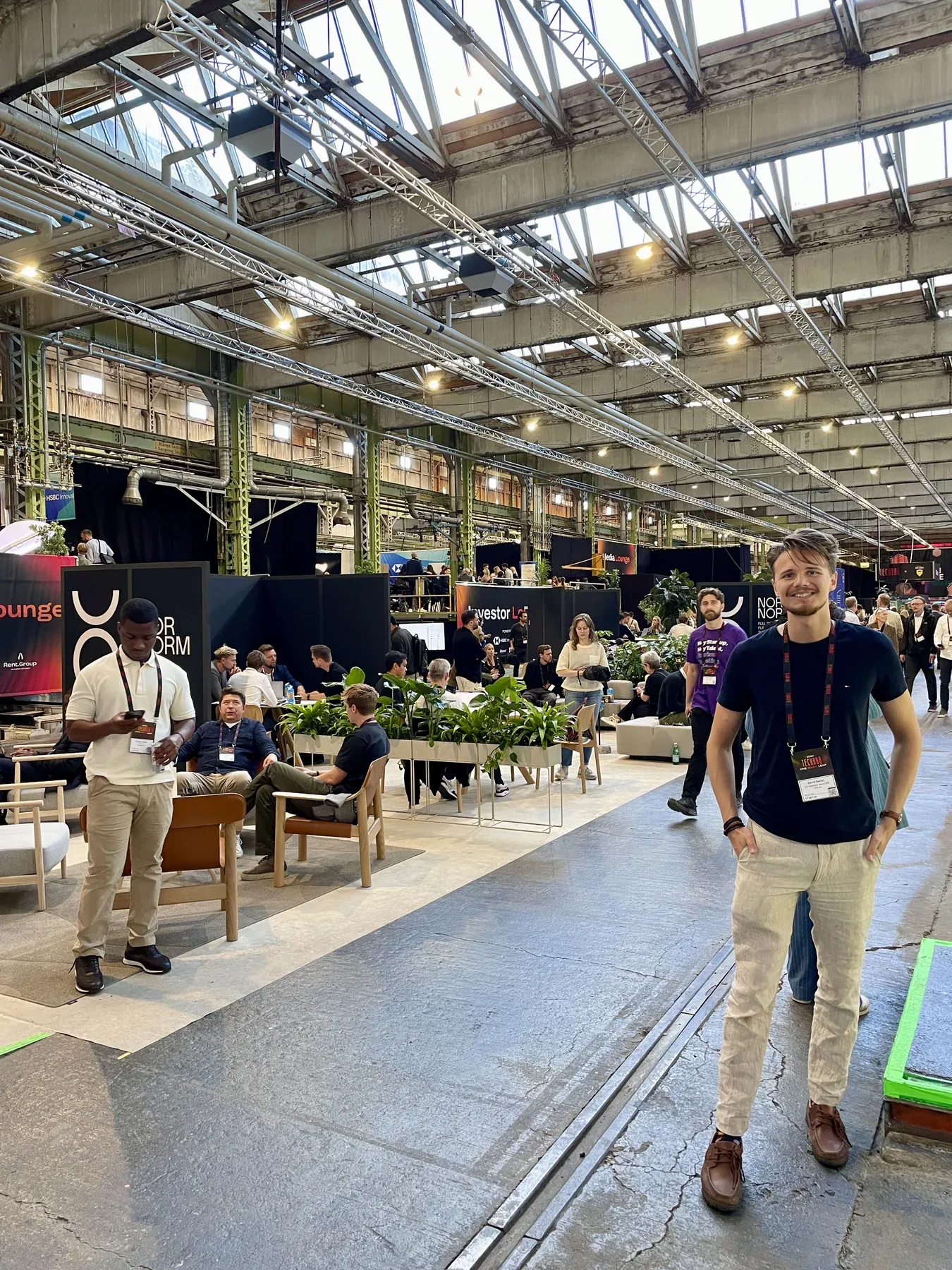 At TechBBQ in Copenhagen, September 2024